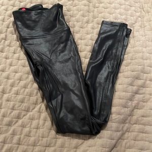 Spanx faux leather leggings